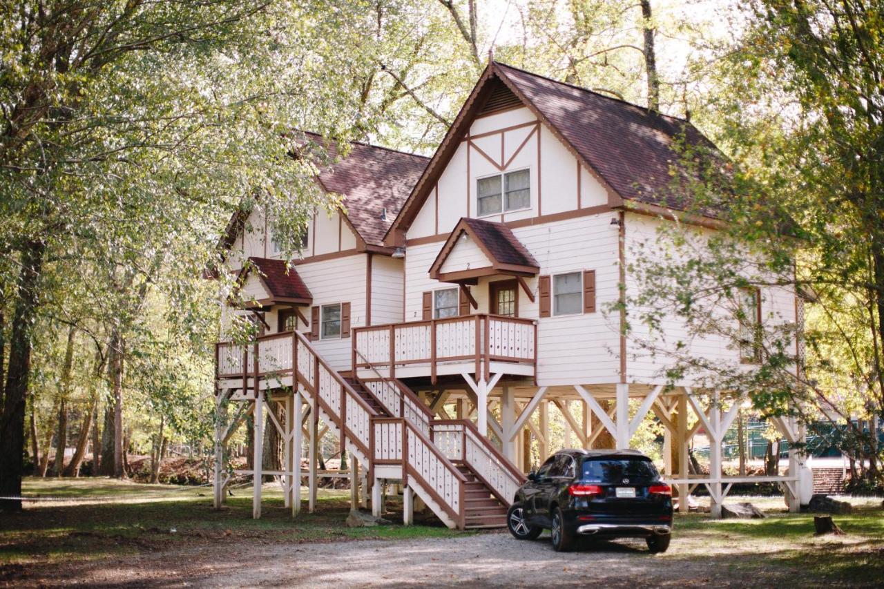 Riverbend Motel & Cabins 헬렌 외부 사진