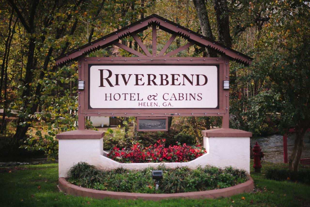 Riverbend Motel & Cabins 헬렌 외부 사진